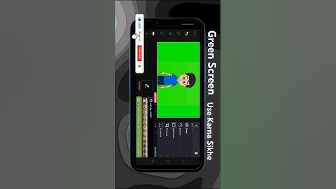 Kinemaster Me Chroma key kaise use kare how to use chroma key in kinemaster #edit #shorts #trending