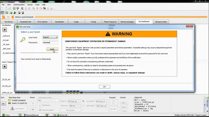 Configuring Lexium 32M Servo Drive for Control via Modbus RS485 | Schneider Electric Support
