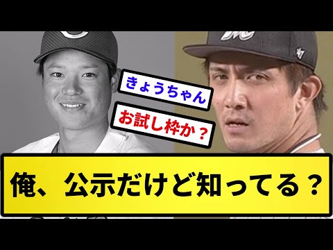 【公示】俺、公示だけど知ってる？【反応集】【プロ野球反応集】【2chスレ】【5chスレ】