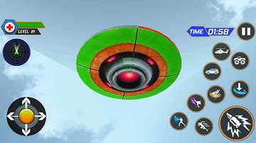 2021 New Game [MONSTER TRUCK ROBOT SHARK GAME ] / Game play  PART-3(Android , ios ) / animation