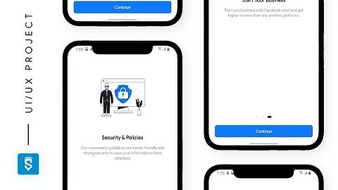 Onboarding | Startup Screen UI Project - Sketchware