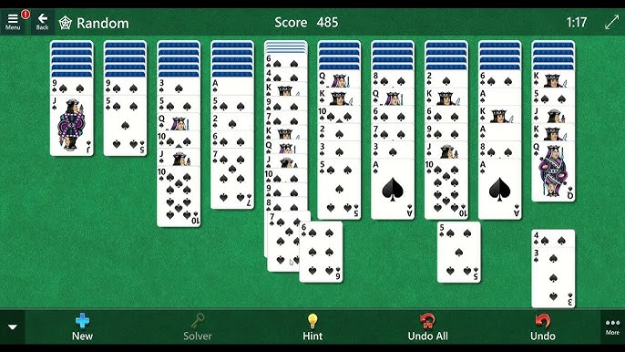 SOLITAIRE REVERSE ONLINE CARDS FROM POKI COM 