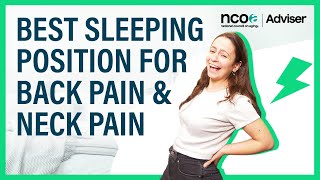 Best Sleeping Position For Back Pain, Neck Pain, and Sciatica