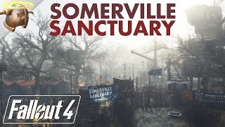 SANCTUARY AT SOMERVILLE PLACE: Huge, realistic #Fallout 4 custom #settlement! | RangerDave