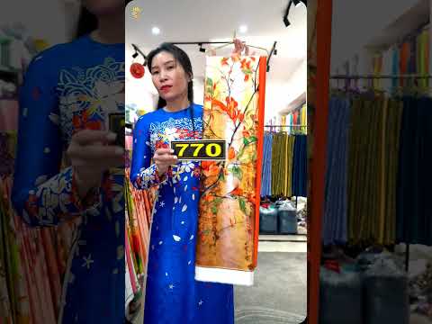 Vải áo dài Cẩm Tú #fashion #sale #shop #shopping #dress