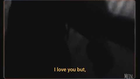 I love you but I