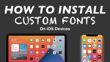 How to Install Fonts on iOS! - iPhone and iPad (FREE)