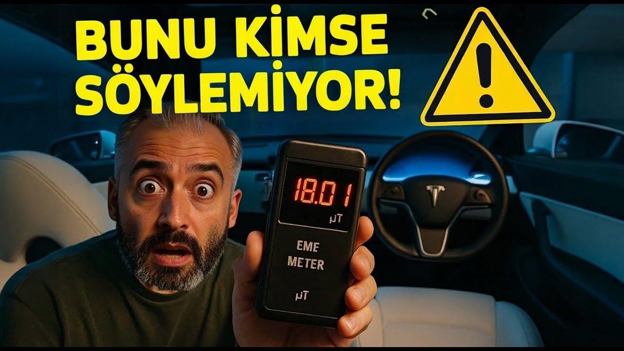 Tesla Model Y'de Radyasyon Mu Var? 😱