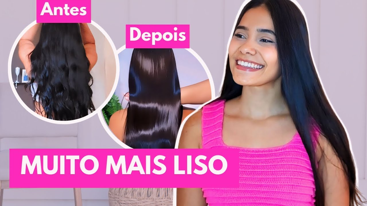 COMO DEIXAR SEU CABELO MAIS LISO - dicas para cabelo alisado - YouTube