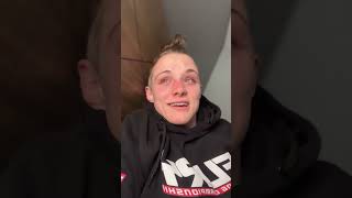 Wendy Anundson - Post-Fight Reaction | Fury FC 85 - /r/WMMA