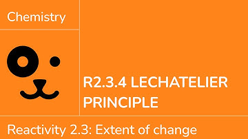 Reactivity 2.3.4 LeChatelier Principle [IB Chemistry SL/HL]