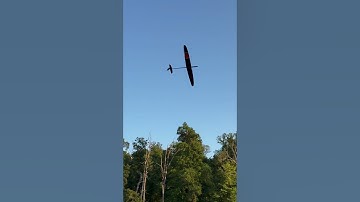 Launching an RC glider to the moon?!?  #rcairplane #rcglider #dlg