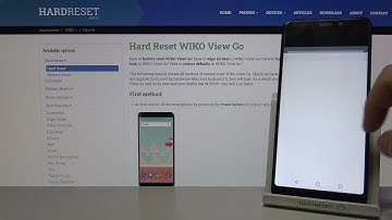 Wiko View Go - Incoming Call Screen & Settings