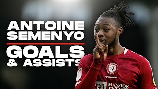 GHANA'S NEW STRIKER 🇬🇭🔥 Antoine Semenyo goals & assists 2021/22