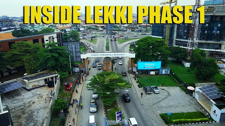 This is Lekki Phase 1 Lagos (4K DRONE VIDEO ) 2025