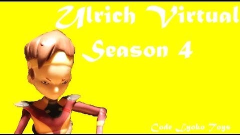 Code Lyoko Toy Review - Ulrich Season 4