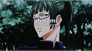 ohmami - audio edit