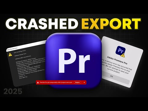 Why Adobe Premiere Pro Keeps Crashing (How to Fix It) 2025