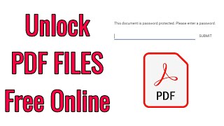 How To Remove PDF file Password Permanently In 2021