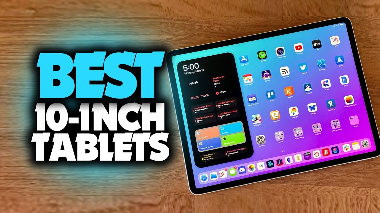 Best 10Inch Tablets in 2023 Apple, Android & Windows Tablets YouTube