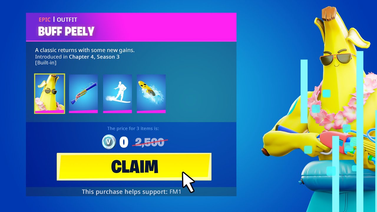 FREE SKIN for EVERYBODY! YouTube