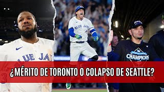 Resumen y análisis del JUEGO DECISIVO entre los Azulejos de Toronto y los Marineros de Seattle
