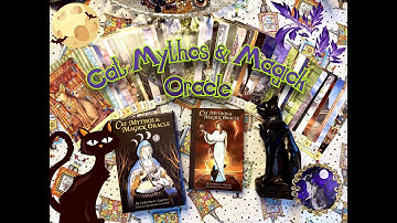 Best Cat-themed Oracle Deck? 🙀 Cat Mythos & Magick Oracle Walkthrough 🐈 🐈‍⬛ 🐱