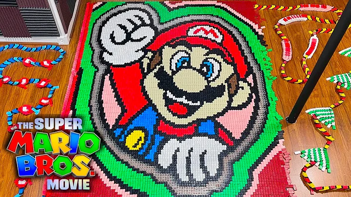 The Super Mario Bros. Movie (IN 76,986 DOMINOES!)