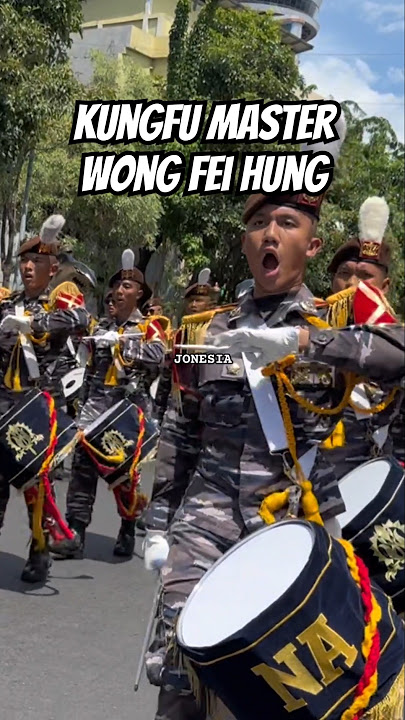 Asli Keren 🔥 Wong Fei Hung Drumband Gita Jala Taruna AAL #drumband #aal
