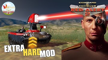 Red Alert 2 - Báo động đỏ | 1vs7 superweapons | Pretty woman map - version 11