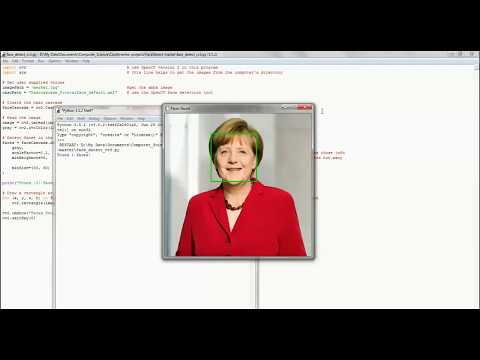 Facial Recognition program using Python and OpenCV - Super Easy code