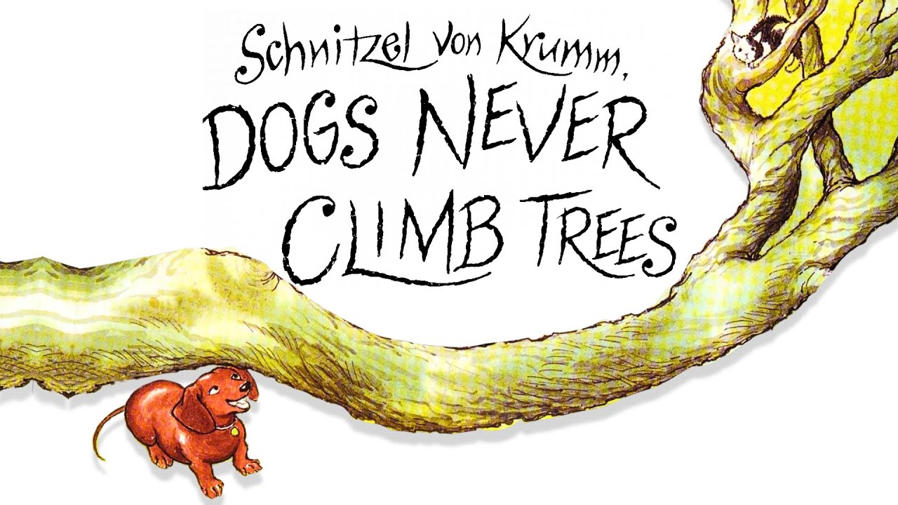 Schnitzel von Krumm, Dogs Never Climb Trees | Lynley Dodd | Illustrated Audiobook - YouTube