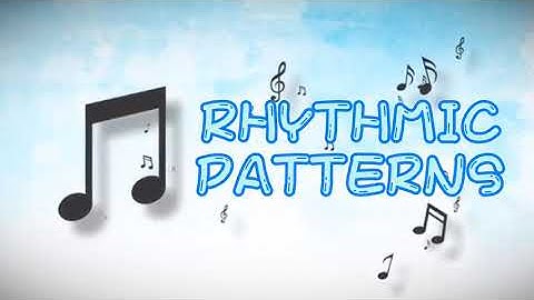 Learning Rhythmic Patterns with Andre Keith