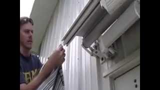 How To Replace and Install Retractable Patio Awning Fabric