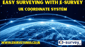 UK Coordinate WGS84/OSTN15 System Surpad