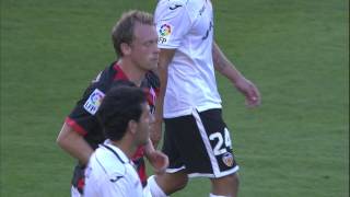 Gol de Michael Krohn-Dehli (1-1) en el Valencia CF - Celta de Vigo Jornada 4
