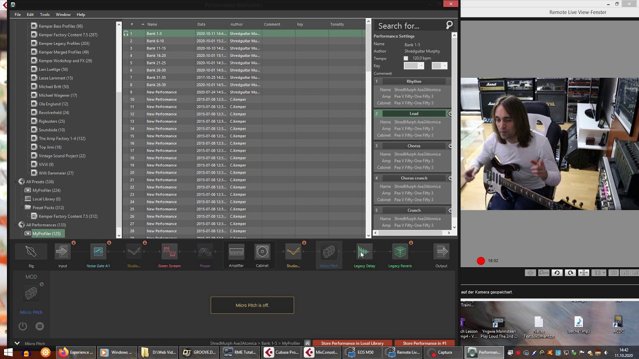 Kemper profiling amplifier (KPA) -  Can it profile an AxeFx ?