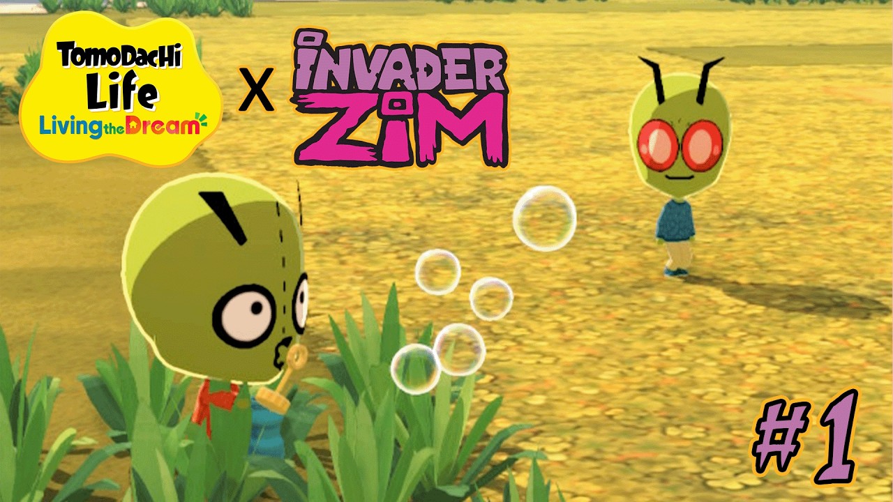 INVADER ZIM x TOMODACHI LIFE | Welcome to Zimvoid Island! - YouTube