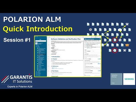 POLARION ALM. Quick introduction. Session #1