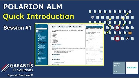 POLARION ALM. Quick introduction. Session #1