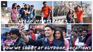 How We Shoot At Outdoor Locations Hello Jee Bts Part 3