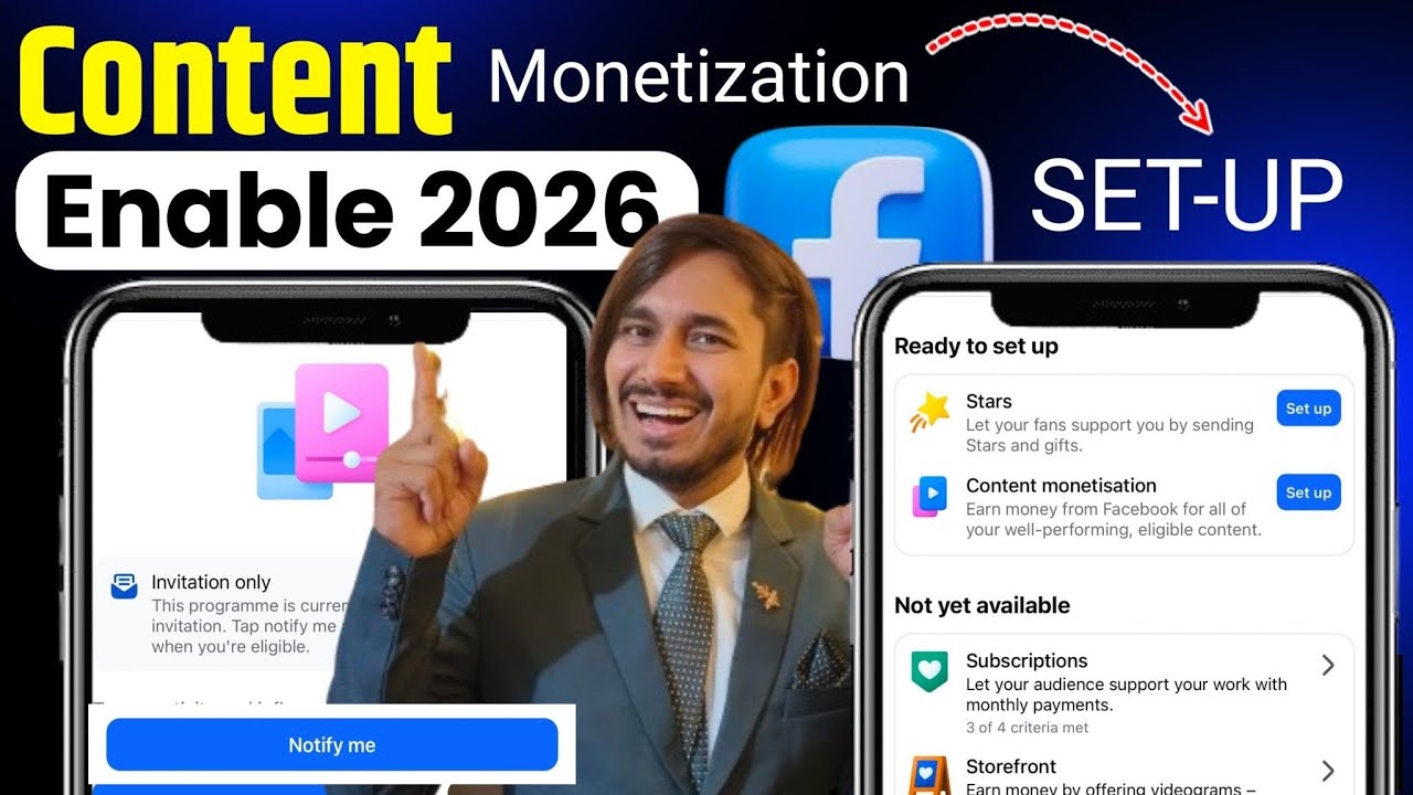 Facebook Content Monetization Kaise Enable Kare | Monetization Tool Kaise Milega | 2026