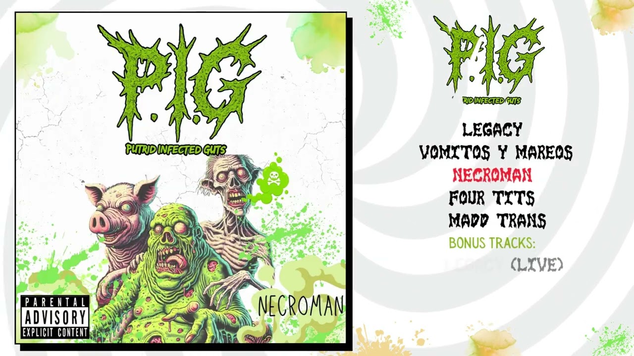 Putrid Infected Guts - Necroman (Full EP) 2025