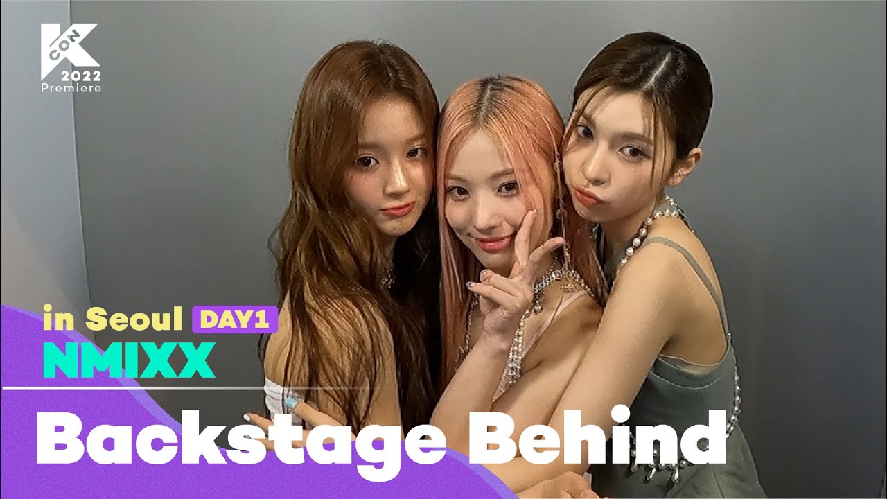 ENG/JPN)Backstage Behind🎬 | NMIXX (엔믹스) | KCON 2022 Premiere
