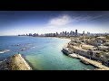 Israel Yaffo Tel Aviv AERIAL DRONE VIDEO in 4K. Amazing drone shots. Phantom 4 Pro