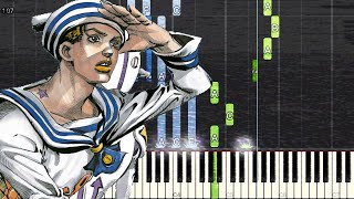 JoJolion Josuke Theme - Soft & Wet  ジョジョの奇妙な冒険 - Piano Tutorial screenshot 5