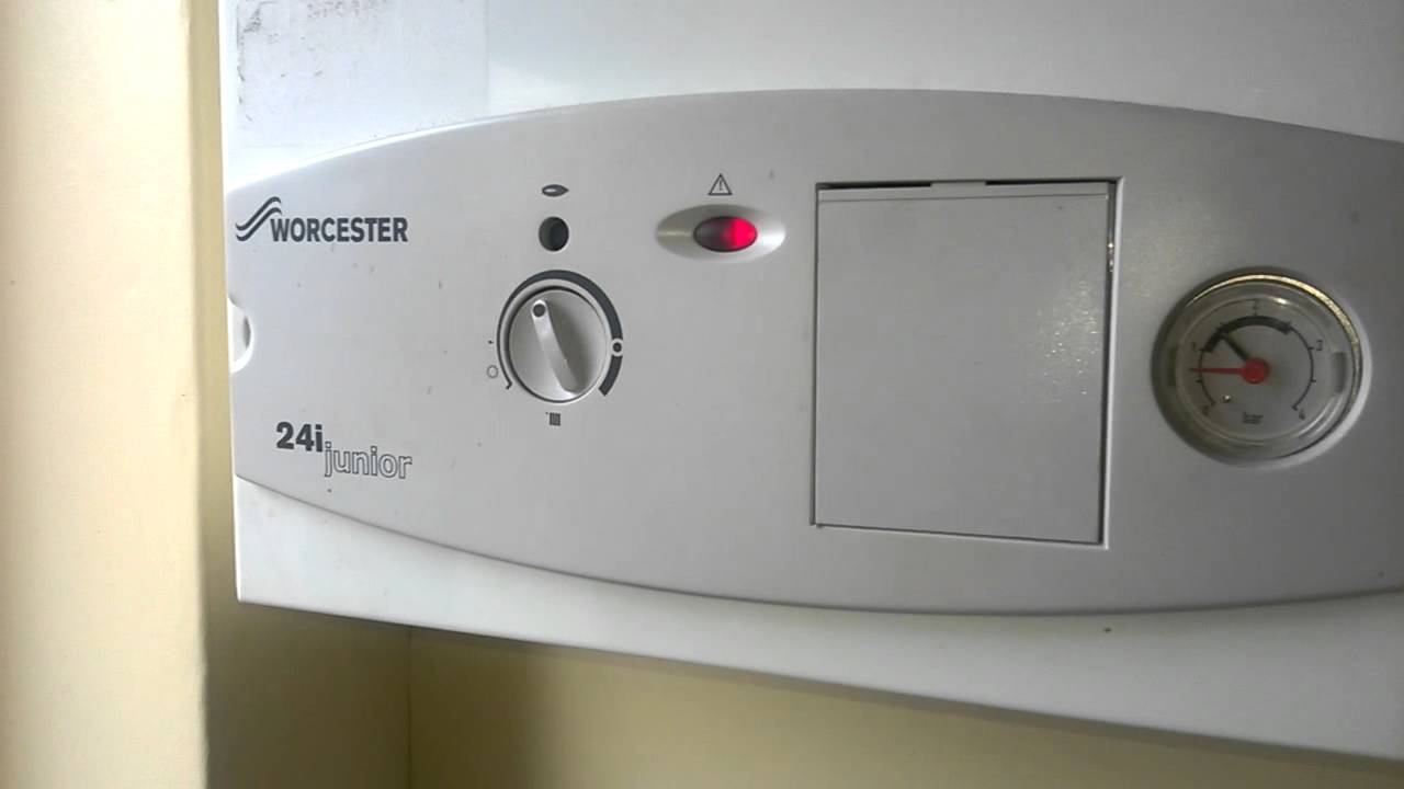 boiler is youtube worcester 24i junior red light