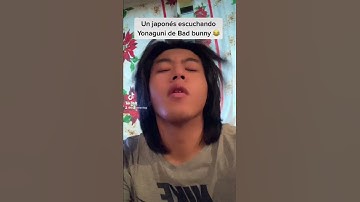 Thumbnail of Un japonés escuchando Yonaguni de bad bunny