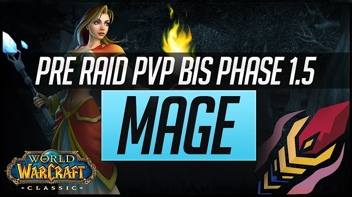 Classic WoW Mage Pre Raid PvP BiS Gear | Phase 1.5 (Dire Maul)