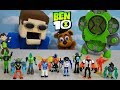 BEN 10 - EVERY Alien CREATION CHAMBER Figure! with FNAF PLUSH FREDDY!